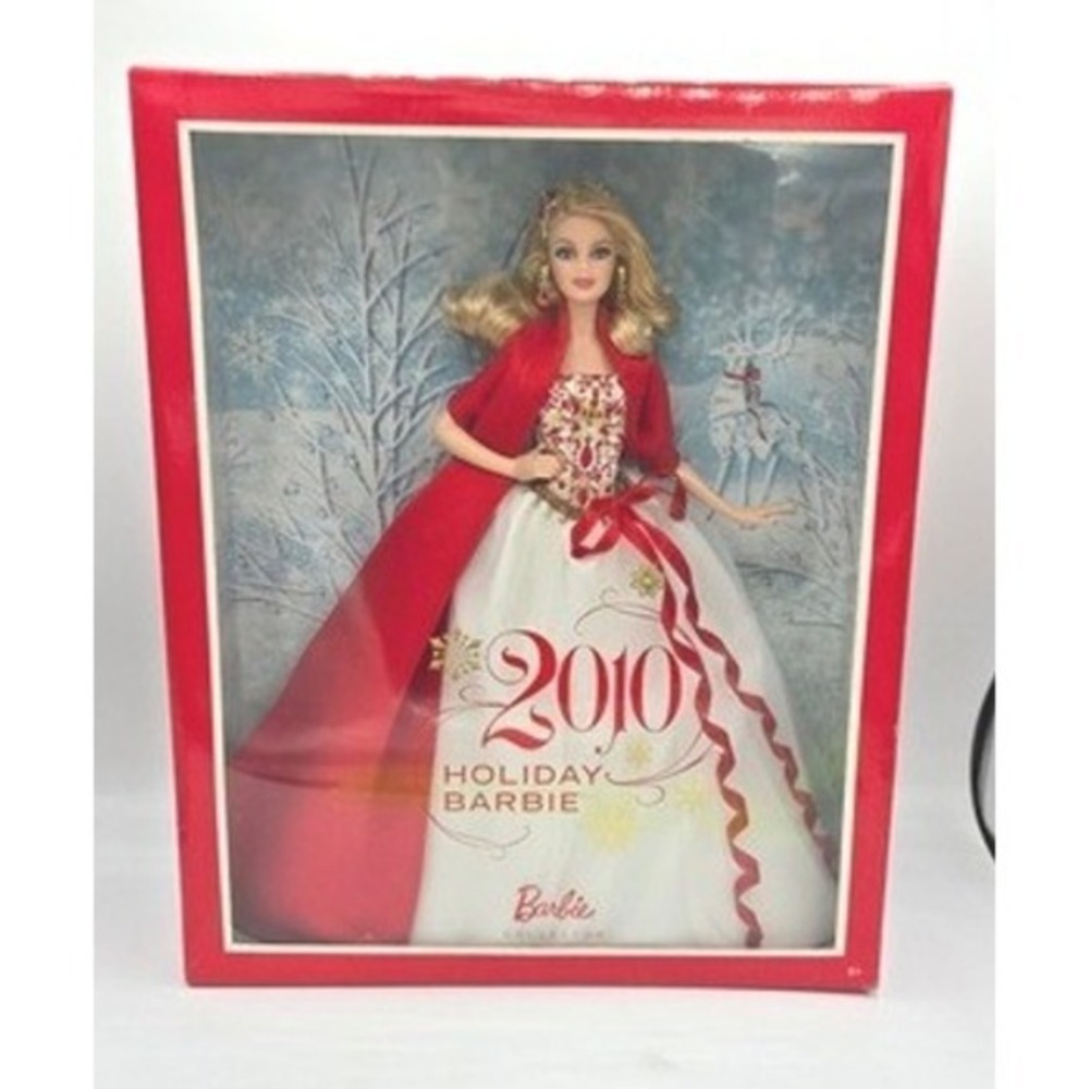2010 Holiday Barbie Doll - Red Dress Collector's‎ Edition